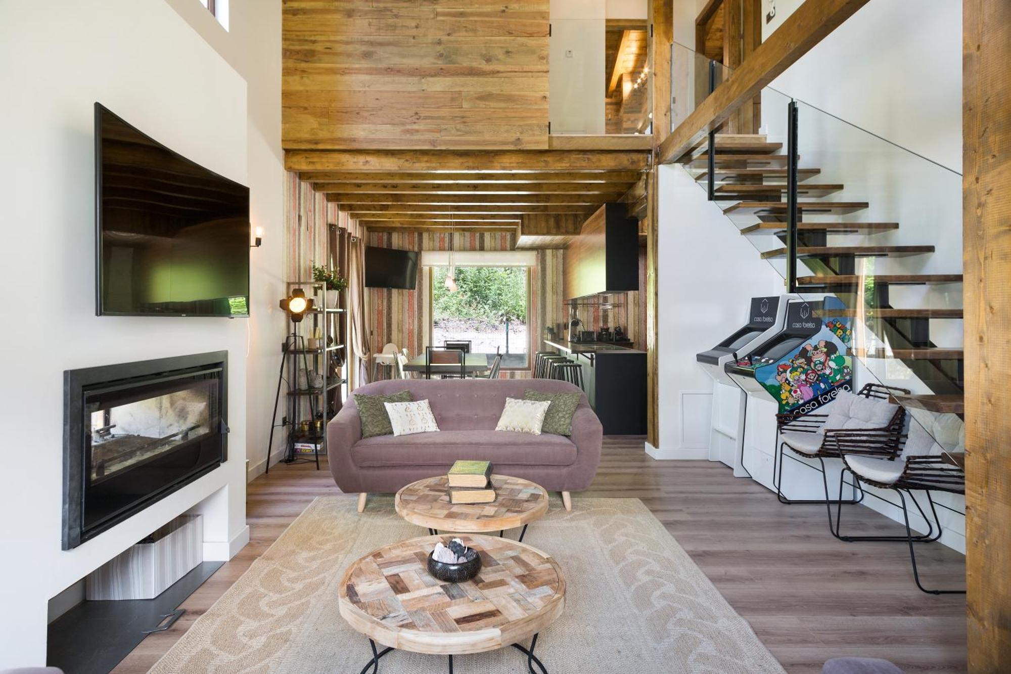 Casa Forelsa Lujo En La Montana Hoz de Jaca ภายนอก รูปภาพ